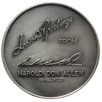 Token - American Numismatic Association Detroit, Michigan back