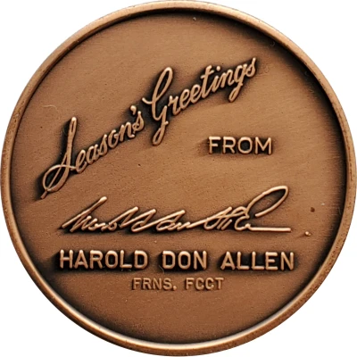 Token - American Numismatic Association Detroit, Michigan back
