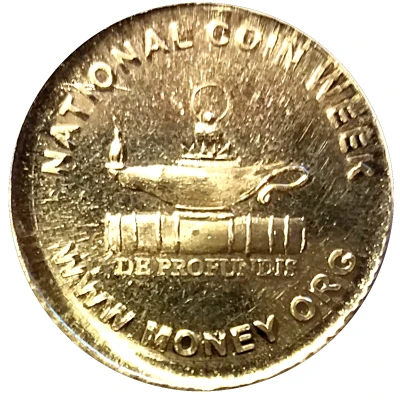 Token - American Numismatic Association National Coin Week front