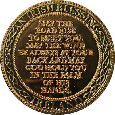 Token - An Irish Blessing ND back