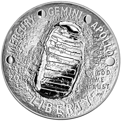 Token - Apollo 11 50th Anniversary front