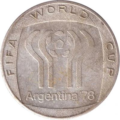 Token - Argentina '78 FIFA World Cup back