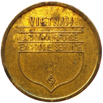 Token - Army and Air Force Exchange Service (Vung Tau Army Airfield, Vietnam) ND front