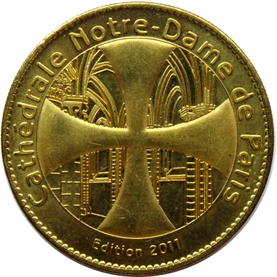 Token - Arthus Bertrand Cathédrale Notre-Dame de Paris back