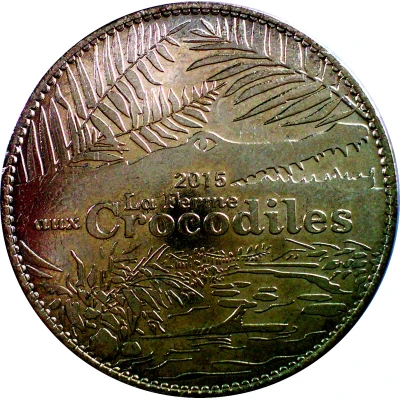 Token - Arthus Bertrand Pierrelatte - La Ferme aux Crocodiles - Pyton réticulé back