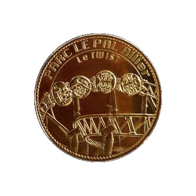 Token - Arthus Bertrand - Tresors de France Parc le Pal - Allier - Le twist front