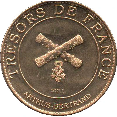 Token - Arthus Bertrand - Tresors de France Puy du Fou - Les Vikings back