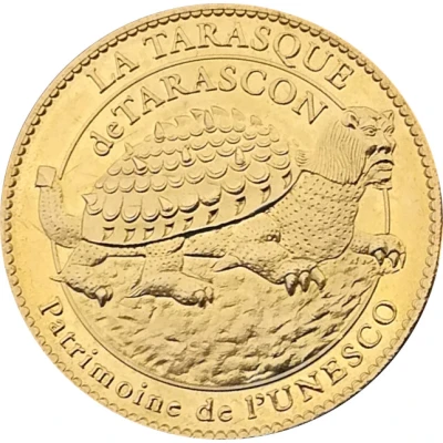 Token - Arthus Bertrand - Tresors de France Tarascon - La Tarasque front