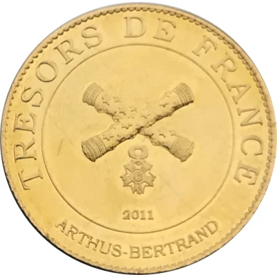 Token - Arthus Bertrand - Tresors de France Tarascon - La Tarasque back