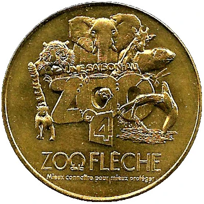 Token - Athus Bertrand Zoo de la Flèche front
