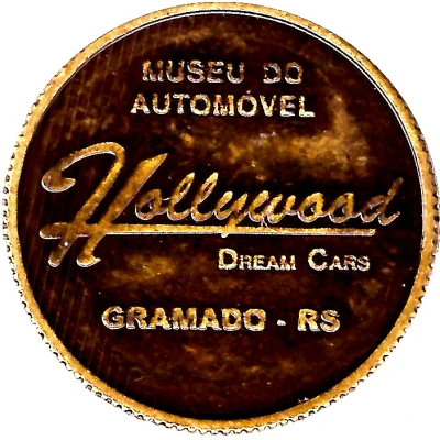 Token - Automobile Museum Hollywood Dream Cars (Cadillac 1930) ND back