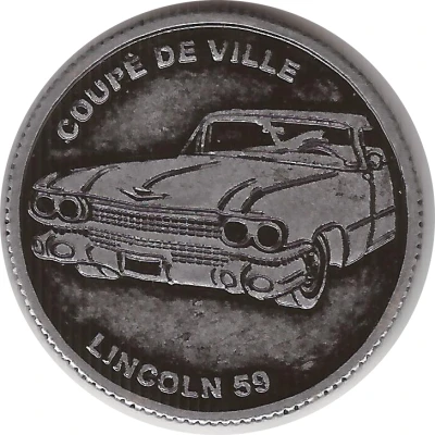 Token - Automobile Museum Hollywood Dream Cars (Lincoln 59) ND front