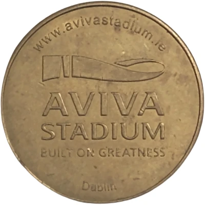 Token - Aviva Stadium (Dublin, Ireland) ND front