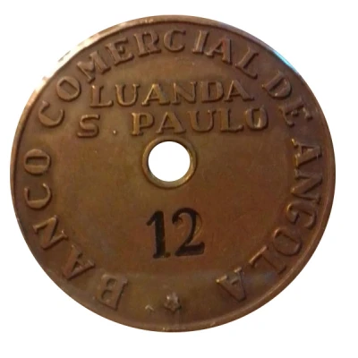 Token - Banco Comercial de Angola (Luanda, S. Paulo) ND front