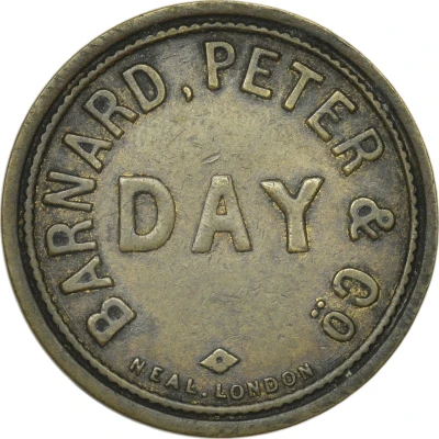 Token (Barnard, Peter and Company; Day) ND front