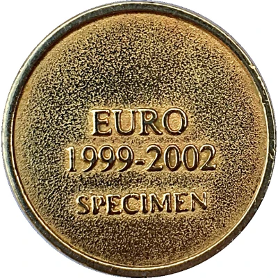 Token - Beatrix Euro 1999-2002 Specimen back