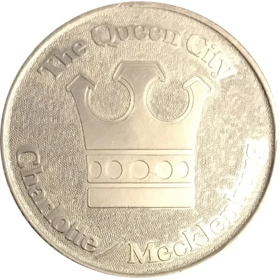 Token - Bicentennial Charlotte, North Carolina front
