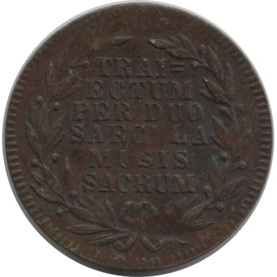 Token - Bicentennial of Utrecht University ND back