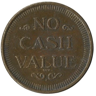 Token - Blast Off Car Wash (Farmington, New Mexico) ND back