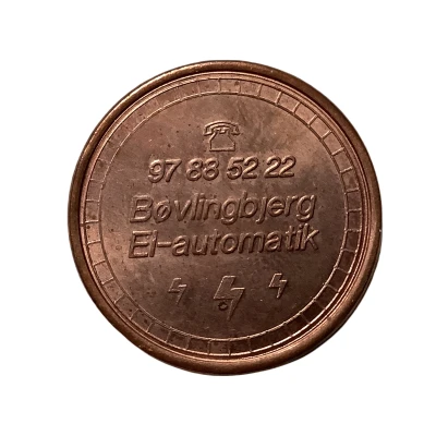 Token - Bøvlingbjerg El-automatik ND front