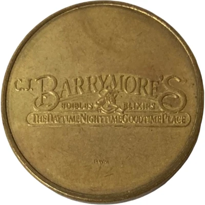 Token - C.J. Barrymore’s (Clinton Township, Michigan) ND front