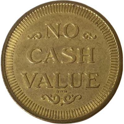 Token - C.J. Barrymore’s (Clinton Township, Michigan) ND back