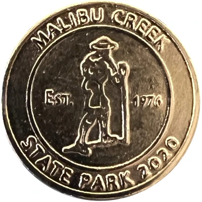 Token - California State Parks Malibu Creek State Park back