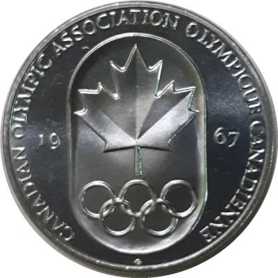 Token - Canadian Olympic Association front