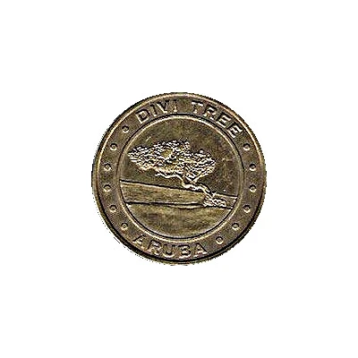 Token - Caribbean Mint Aruba - Divi Tree front