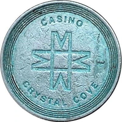 Token - Casino Crystal Cove (Kyrenia) ND back