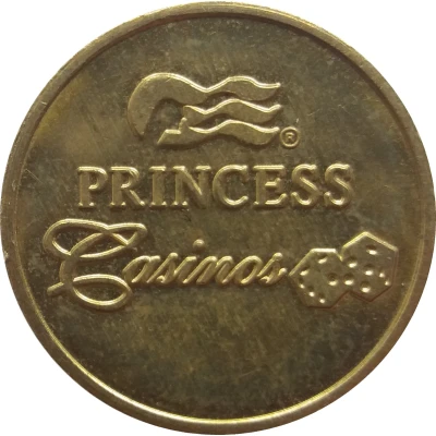 Token - Casino Gold - Princess Casinos ND front