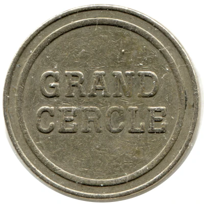 Token - Casino Grand Cercle (Aix-Les-Bains) ND front