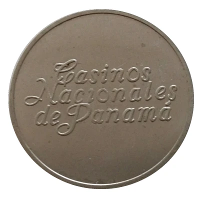 Token - Casinos Nacionales de Panamá ND back