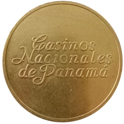 Token - Casinos Nacionales de Panamá ND back