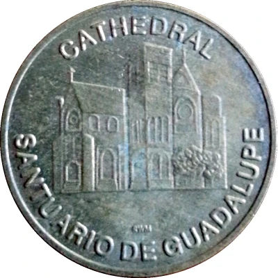 Token - Cathedral Santuario De Guadalupe ND back