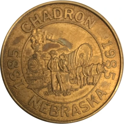 Token - Centennial Chadron, Nebraska front