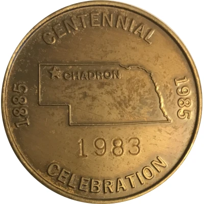 Token - Centennial Chadron, Nebraska back