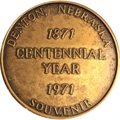 Token - Centennial Denton, Nebraska front
