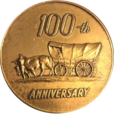 Token - Centennial Denton, Nebraska back
