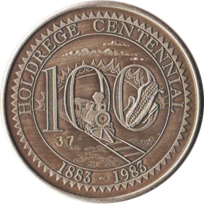 Token - Centennial Holdrege, Nebraska front