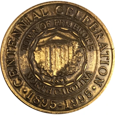 Token - Centennial Pembroke, North Carolina front