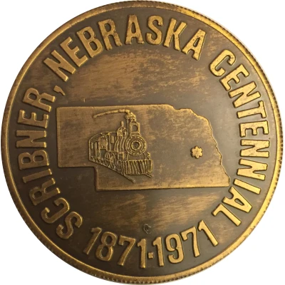 Token - Centennial Scribner, Nebraska front