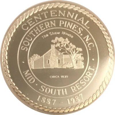 Token - Centennial Southern Pines, North Carolina front
