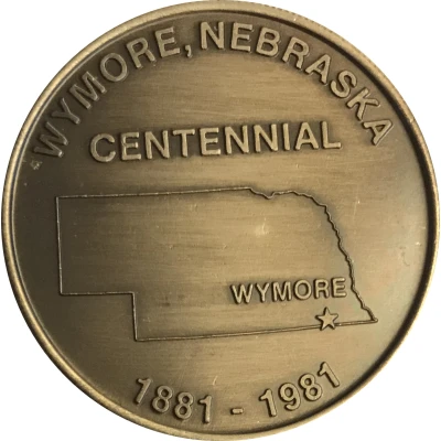 Token - Centennial Wymore, Nebraska back