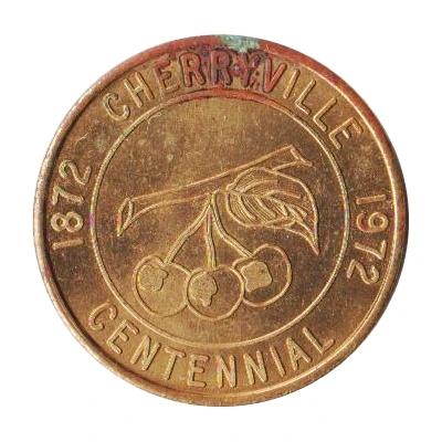 Token - Centennial of Cherryville, North Carolina front