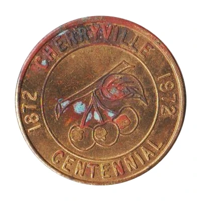 Token - Centennial of Cherryville, North Carolina back