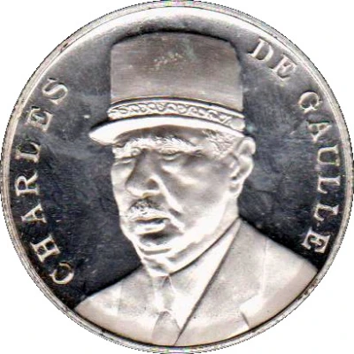 Token - Charles de Gaulle ND front