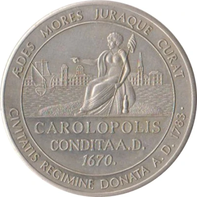 Token - Charleston, South Carolina Tricentennial front