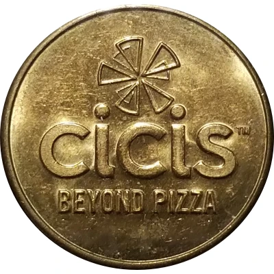 Token - Cicis Pizza (Irving, Texas) ND front