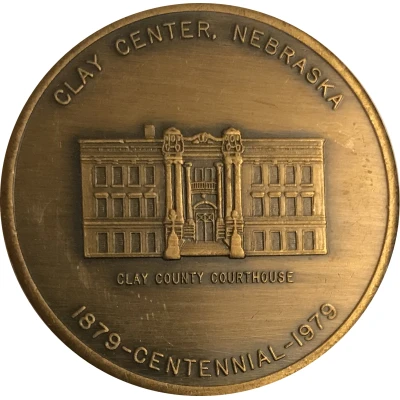 Token - Clay Center, Nebraska Centennial front